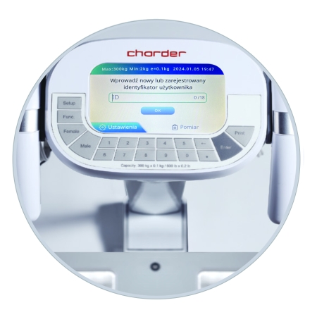 Analizator składu ciała Charder MA601